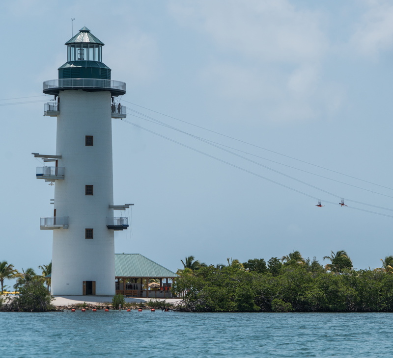 sky, scenic, sea, plant, people, transportation, coastline, belize, no people, cloud - sky, tourism, lighthouse, outdoors, tower, harvest caye, travel