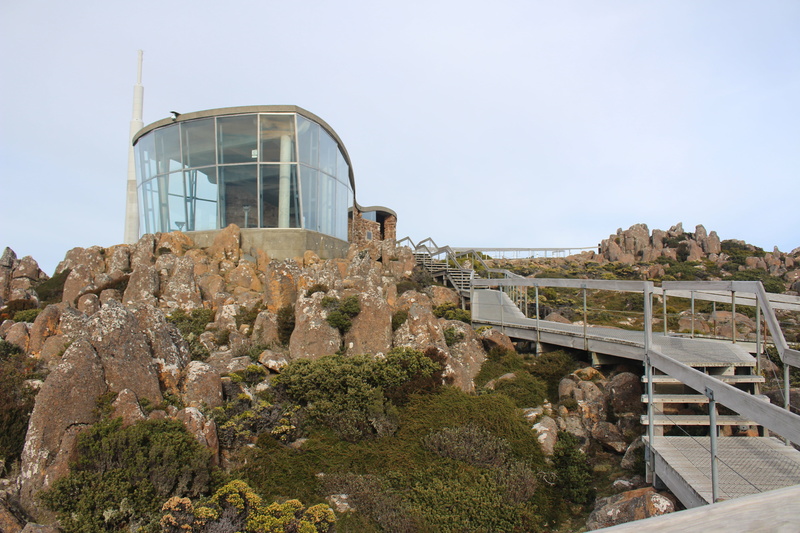 built structure, outdoors, mount wellington, travel, 5K, rock, steel, building, history, brown, clear sky, architecture, surrounded, pathway, copy space