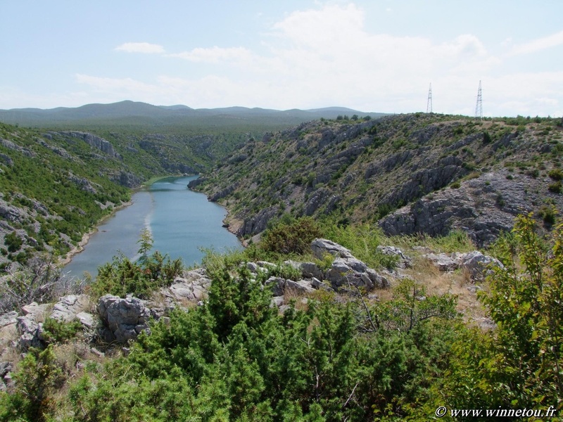 cloud - sky, zrmanja, water, tranquility, growth, nature, 1080P, green color, mabel, outdoors, sky, coffee tea, plant, winnetou, environment, croatia