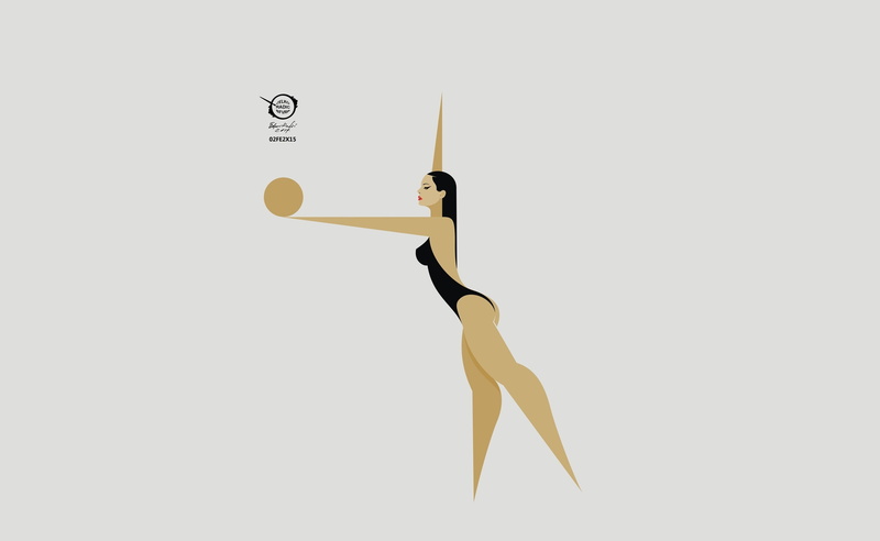 representation, human representation, volleyball, yellow, Vector Art, women, creativity, radic, beach, copy space, art and craft, 2K, indoors, sport, number