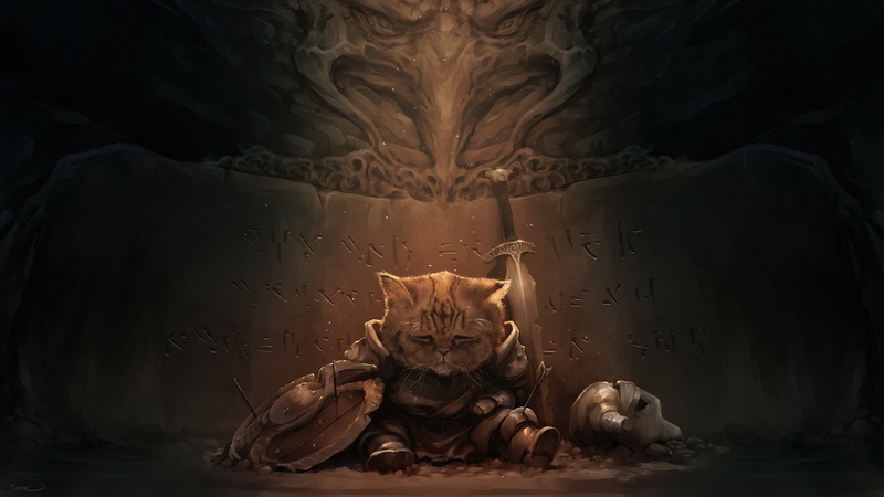 cat, The Elder Scrolls V: Skyrim, Lirik, 1080P