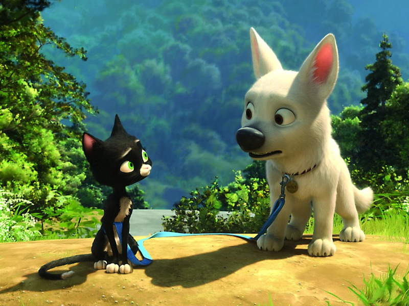 super dog, 480P, hd, movies, movie, bolt, dog, cat, art, hamster, entertainment