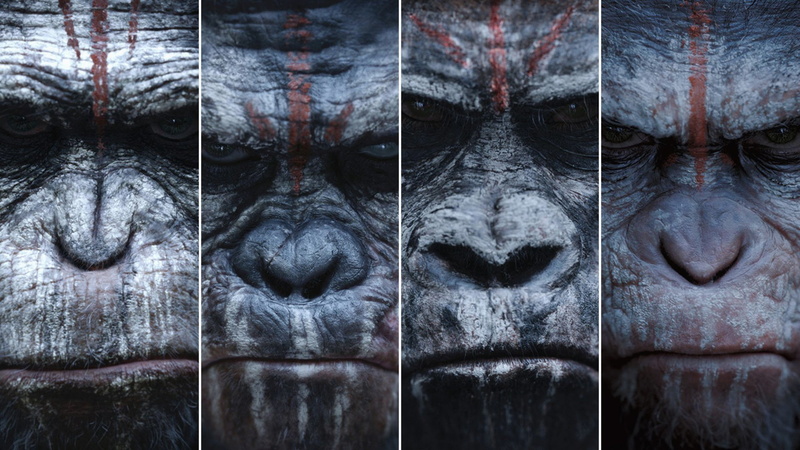 1080P, Dawn of the Planet of the Apes, Movie