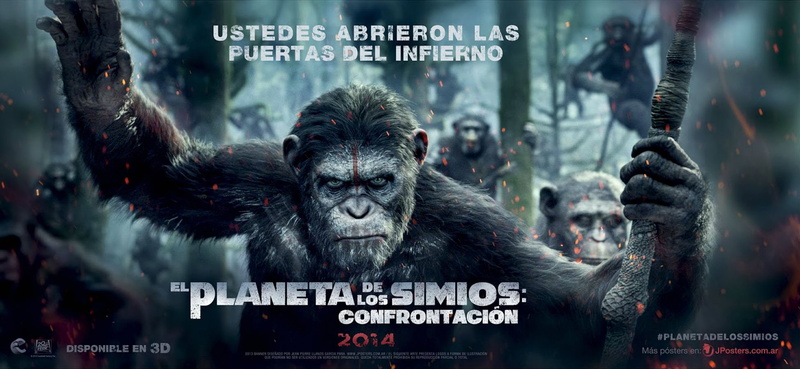 planet, drama, 1080P, monkey, adventure, sci fi, dawn of the apes, apes, action, dawn