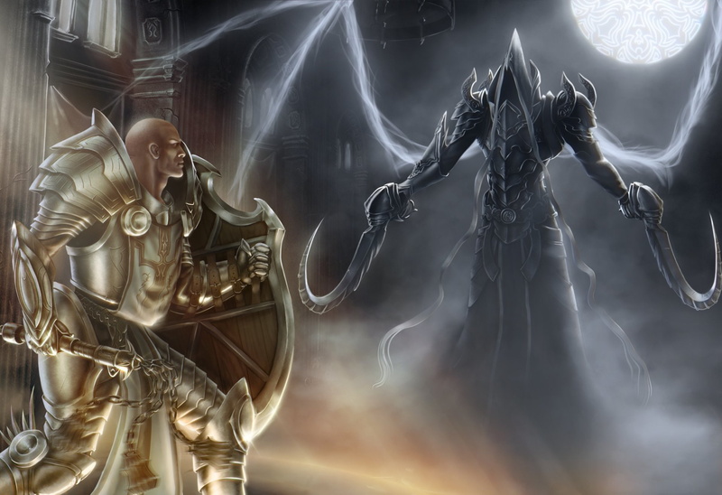 Diablo III: Reaper Of Souls, 1080P, Crusader (Diablo III), Malthael (Diablo III), Diablo