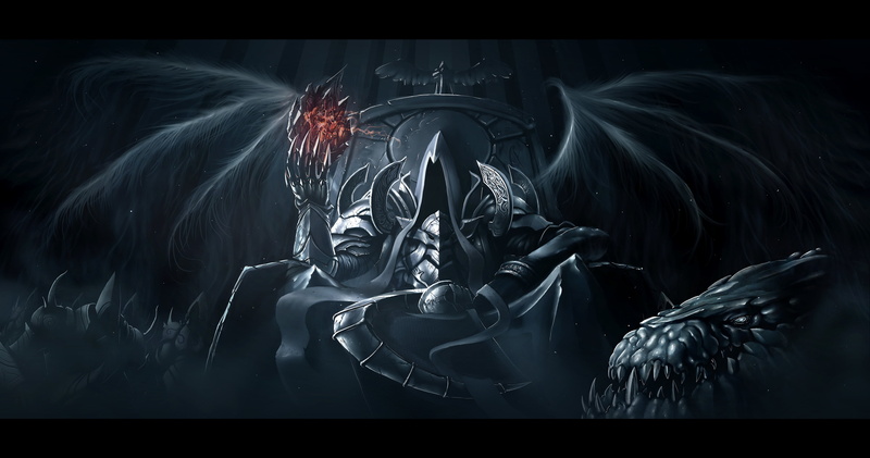 horror, human skeleton, Diablo III: Reaper of Souls, digital composite, Diablo 3, human Head, demon, human bone, shock, nature, representation, black, studio shot