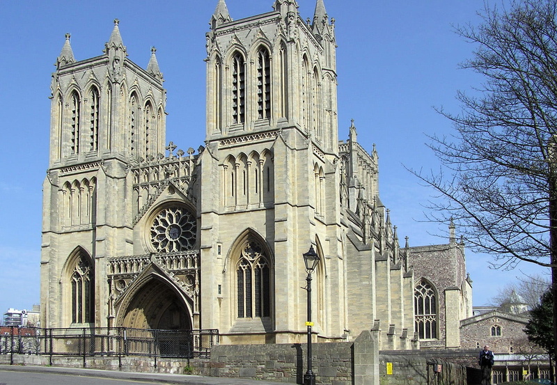 outdoors, architecture And Buildings, cathedral, West front, history, christianity, gothic style, day, place of worship, church, architecture, the past