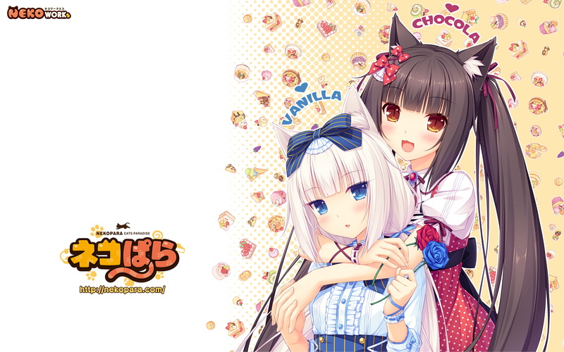 Nekopara, Anime, Vanilla (Nekopara), 1080P, Chocola (Nekopara)