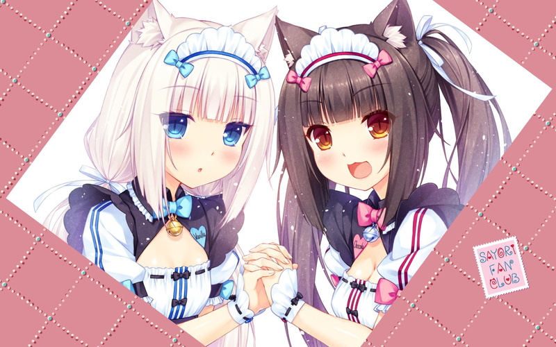 1080P, Nekopara, Anime, Vanilla (Nekopara), Chocola (Nekopara)