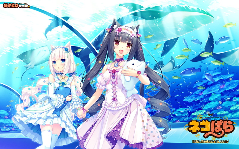 Chocola (Nekopara), Vanilla (Nekopara), Anime, Nekopara, 1080P