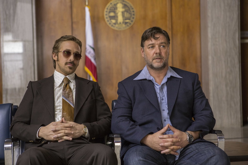 Movie, Ryan Gosling, Russell Crowe, The Nice Guys, 1080P