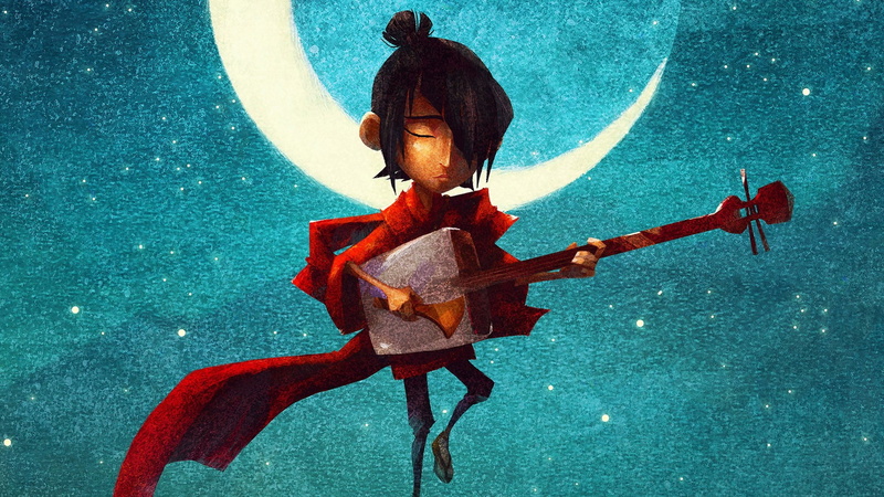 kubo and the two strings, outdoors, digital composite, creativity, no people, red, clothing, water, rear view, art and craft, human representation, day