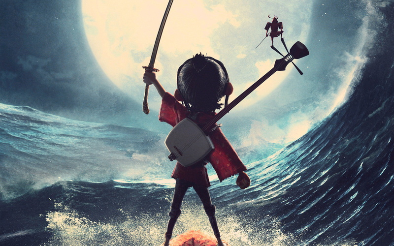 leisure activity, day, women, cloud - sky, 2K, people, water, men, nature, two people, sea, kubo and the two strings, lifestyles, child, full length, real people