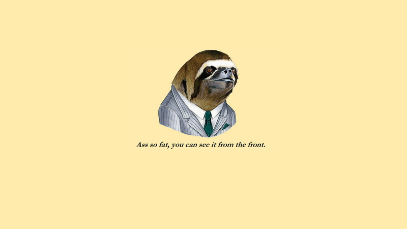 1080P, astronaut sloth, Funny, sloth, space sloth, 1920x1080