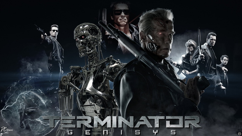 Terminator Genisys, Digital Art, Arnold Schwarzenegger, 1080P, Terminator, Fan Art