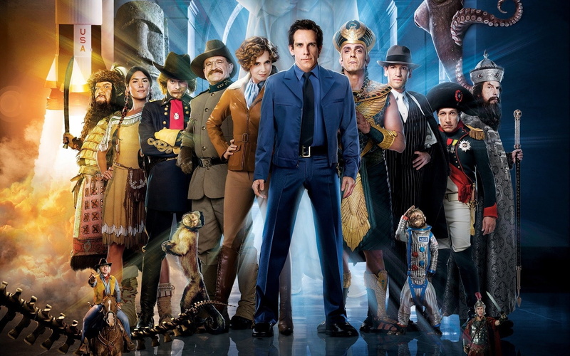 Movie, Robin Williams, 1080P, Ben Stiller, Night at the Museum: Secret of the Tomb