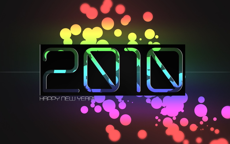 colorful, 1080P, New year, 2010, mugs