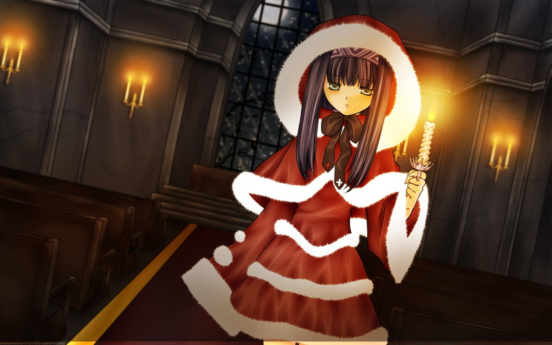 2010 (Year), candles, anime girls, 1080P, anime
