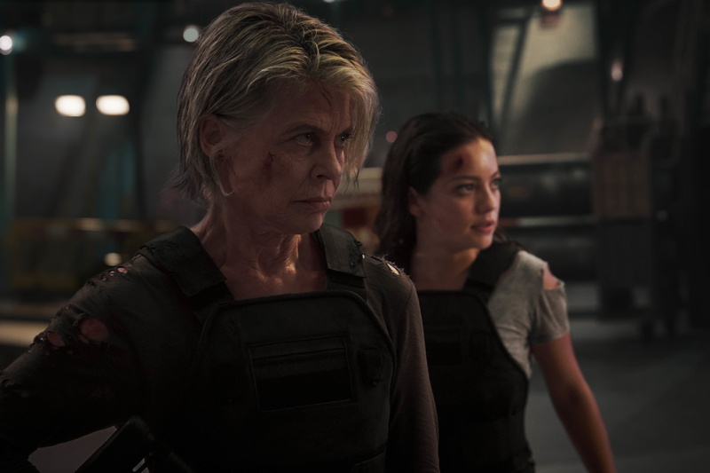 Terminator, Terminator: Dark Fate, Sarah Connor, 2K, Linda Hamilton, Natalia Reyes