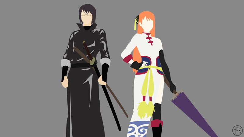 1080P, Kagura (Gintama), Anime, Shimura Shinpachi, Gintama