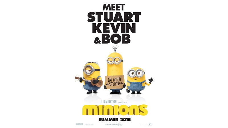 Stuart (Minions), Minions, 1080P, Bob (Minions), Movie, Kevin (Minions)
