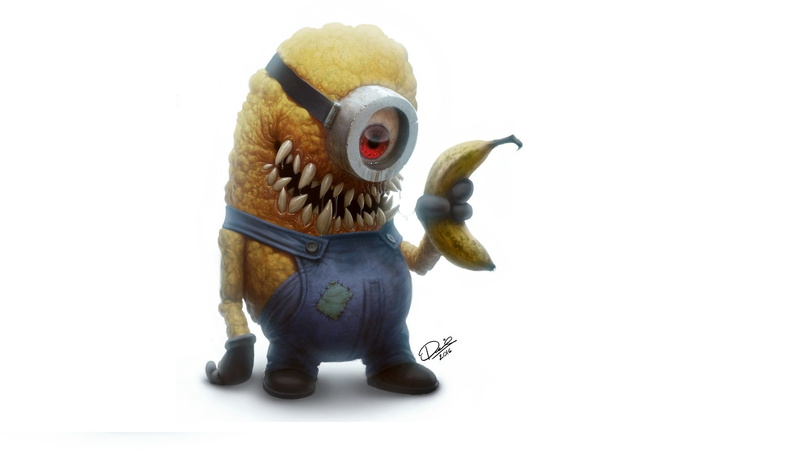 Minions, Movie, Stuart (Minions), 1080P