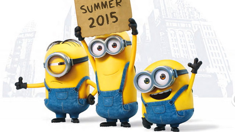 720P, funny, minion, cute, despicable Me, yellow