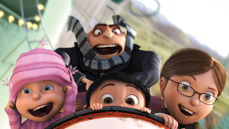 Margo (Despicable Me), Despicable Me, 1080P, Gru (Despicable Me), Agnes (Despicable Me), Edith (Despicable Me)
