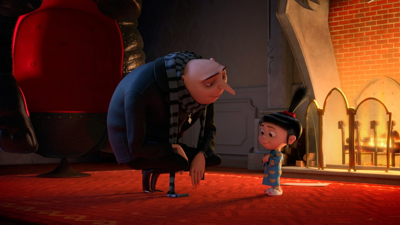 Despicable Me, 1080P, childhood, two people, boys, men, casual clothing, red, innocence, building exterior, people, architecture, girls, Agnes (Despicable Me)