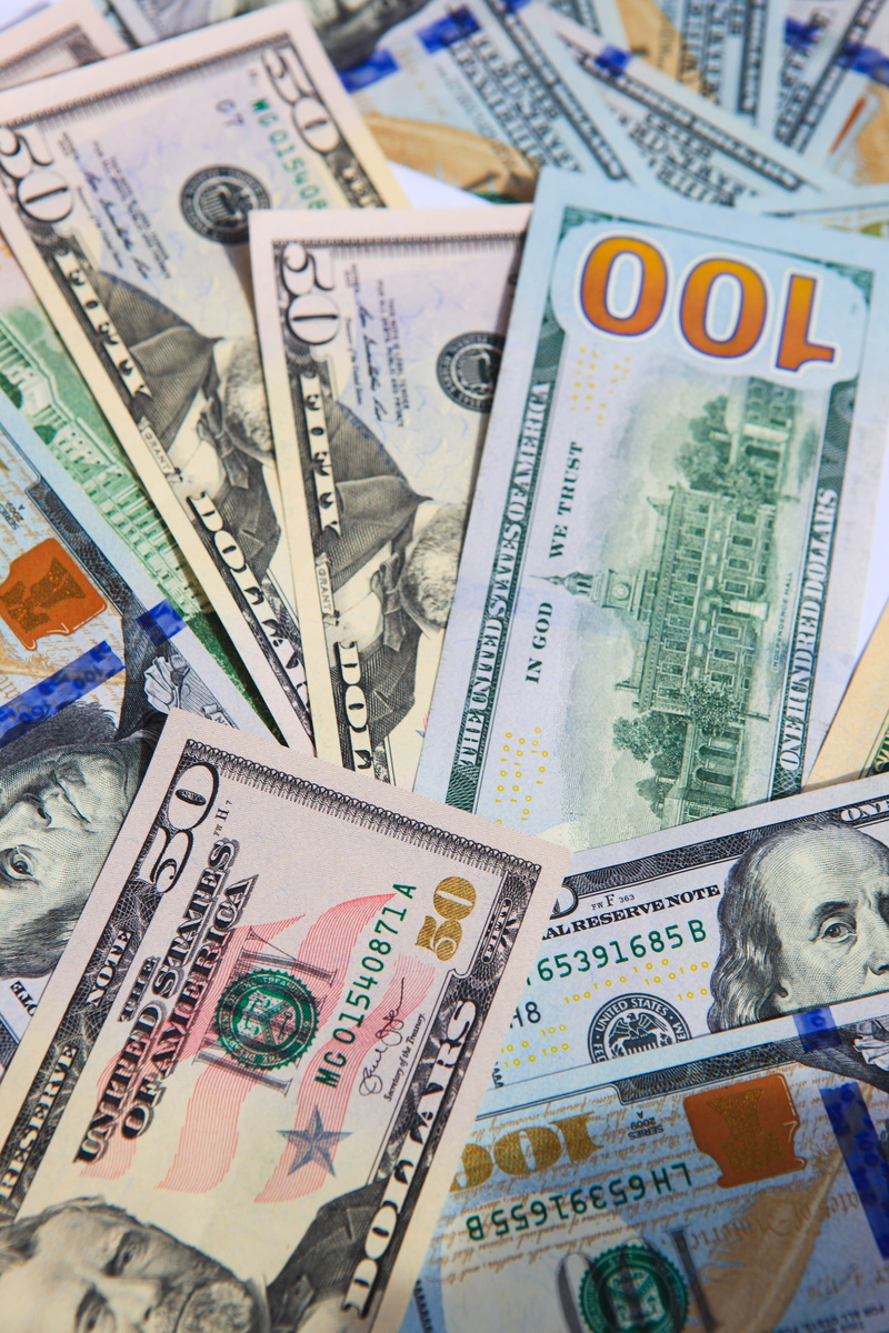 nobody, green, bundle, human representation, currency, paper currency, banknote, heap, american, savings, representation, new, note, economics, usa, close-up