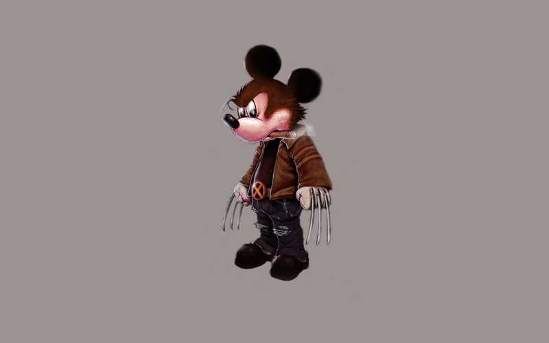child, togetherness, leisure activity, hairstyle, people, lifestyles, Cartoons, black background, males, females, mickey mouse, mouse, adult