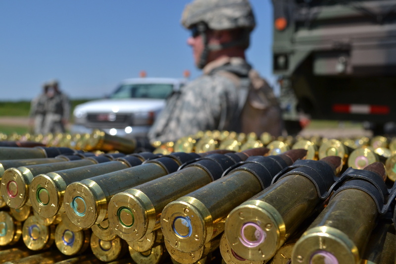 soldiers, machine-gun tape, macro, Full Metal Jacket, weapons, cartridges, 4K