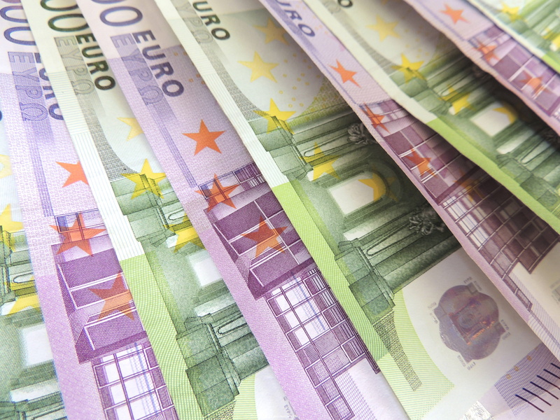 close-up, euro, stack, 100, dollar bill, retail, large group of objects, variation, multi colored, banknotes, choice, Currency, Money, economy, paper Currency