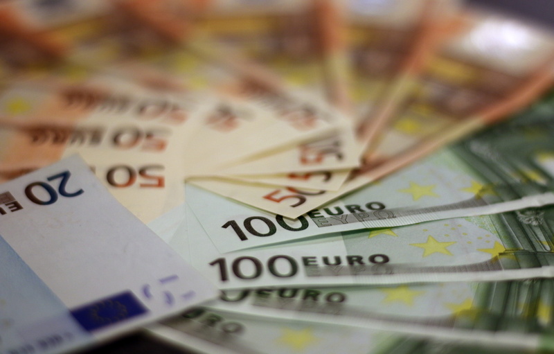 assorted, photography, still life, cash and cash equivalents, 50 euro, business, money, investment, paper money, selective focus, europe, close-up, paper currency