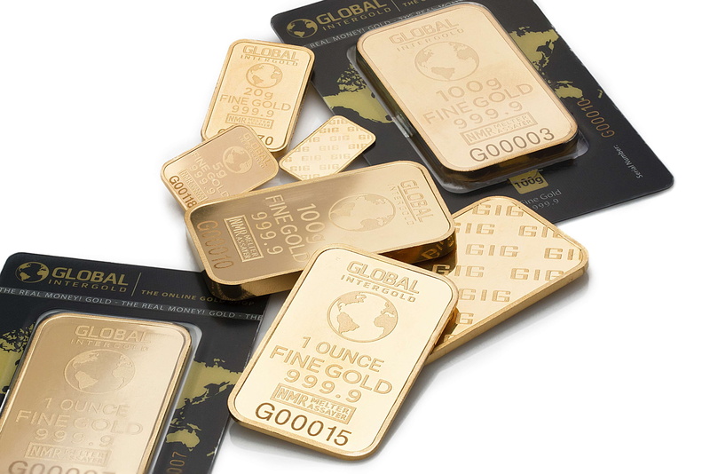 studio shot, white background, gold is money, investment, global intergold, gold shop, cut out, currency, close-up, stack, gold, gold bars, purity, money