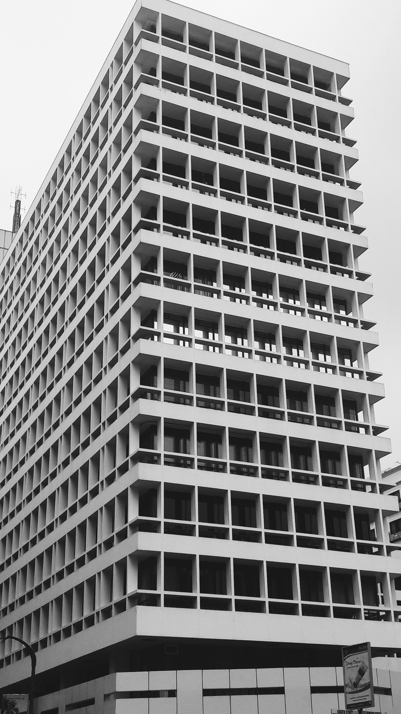 low angle view, office building exterior, office, pattern, repetition, art, sky, building, buildings, landscape, nature, 4K, nairobi, day, tall - high