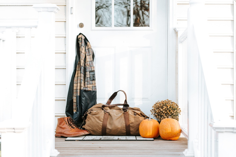 home, food and drink, healthy eating, house, brown, coat, duffel, food, day, wellbeing, no people, freshness, entrance, built structure, vegetable, front