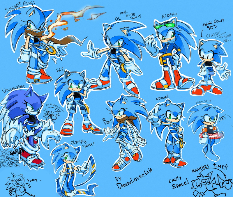 Sonic Unleashed, Sonic Riders, Sonic Boom, Sonic, 2K, Genderswap, Sonic The Hedgehog