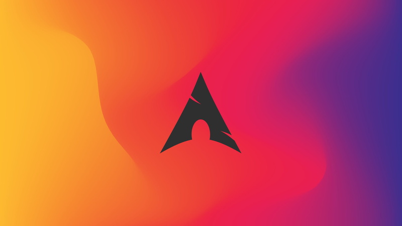 technology, Arch Linux, Unix, gradient, 1080P, Linux