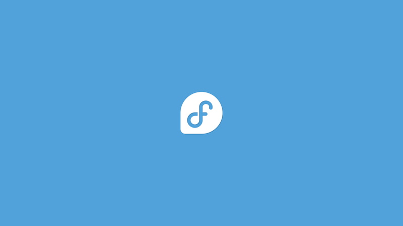 logo, Linux, Unix, minimalism, 4K, simple background, Fedora