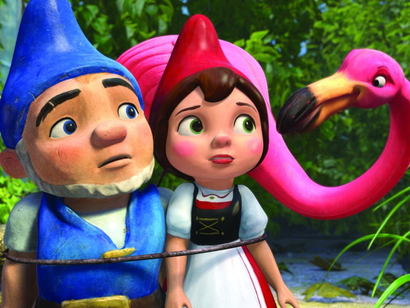childhood, child, 480P, gnomes, female likeness, representation, smiling, sculpture, craft, clothing, juliet, creativity, movie, human representation