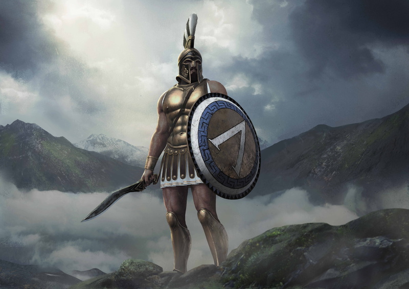 King Leonidas, Commander, Total War: Arena, 4K, 5K