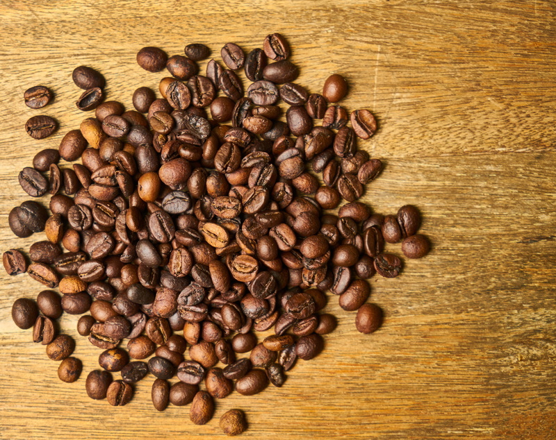texture, macro, morning, directly above, nature, table, no people, healthy lifestyle, roasted coffee bean, horizontal, detail shots, detail, indoors, nobody