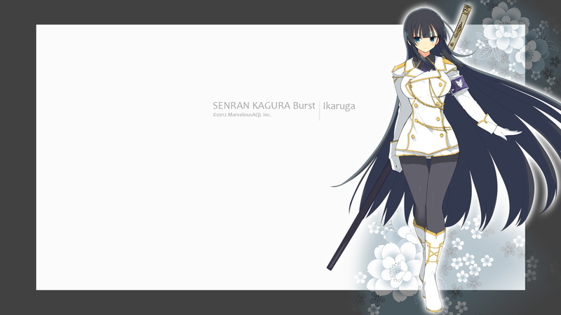 Girl, Anime, 1080P, Senran Kagura