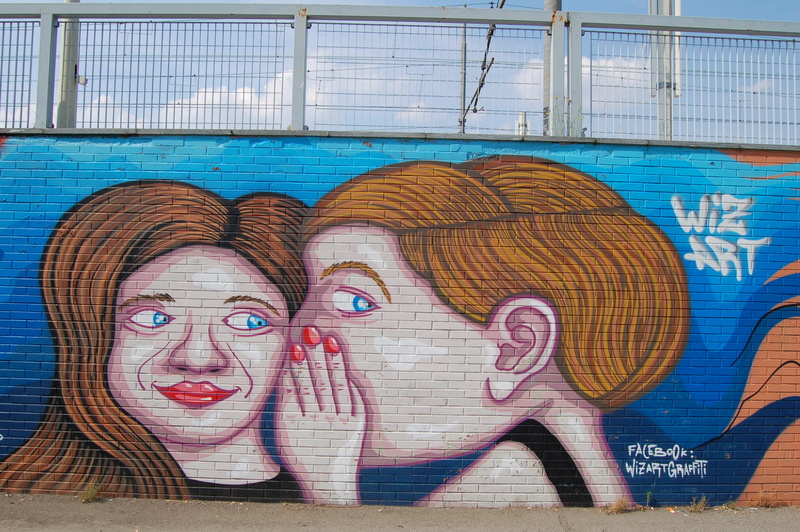 design, creativity, male likeness, graffiti, modern, texture, street art, whispering, symbol, wood - material, person, outdoors, day, 2K, silhouette