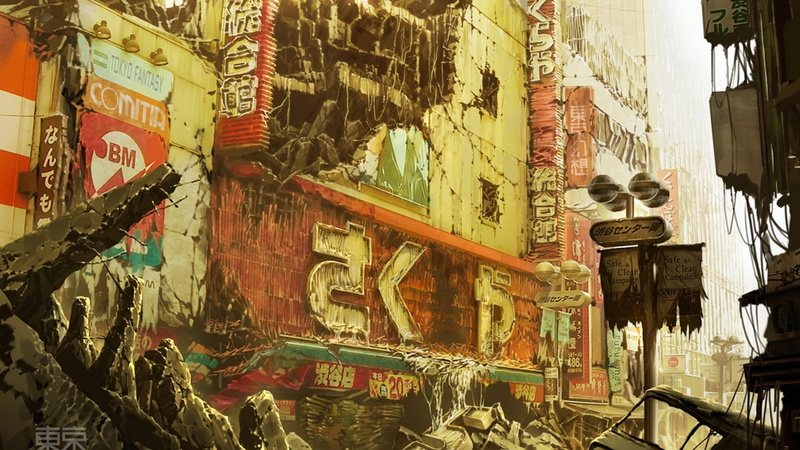 graphic, outdoors, architecture, wall - building feature, text, choice, jigsaw puzzle, non-western script, art, design, western script, silhouette, creativity
