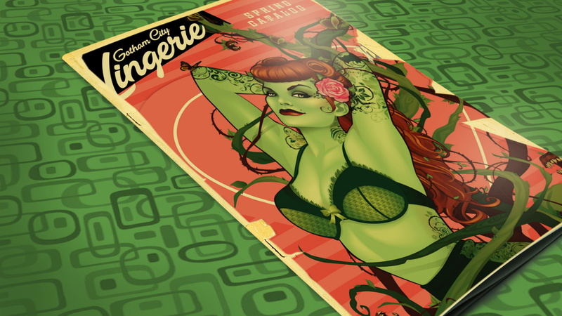Comics, Poison Ivy, DC Bombshells, 1080P