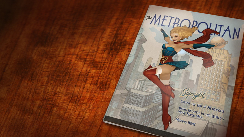 clothing, females, wood - material, fashion, female likeness, Supergirl, beautiful people, art and craft, beauty, male likeness, indoors, DC Bombshells