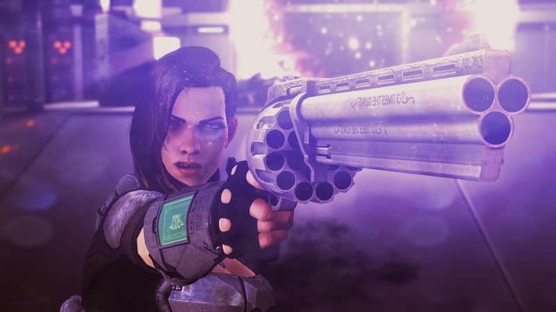 sport, night, bombshell video games, young women, teenager, one person, government, holding, young adult, adolescence, weapon, focus on foreground, lens flare