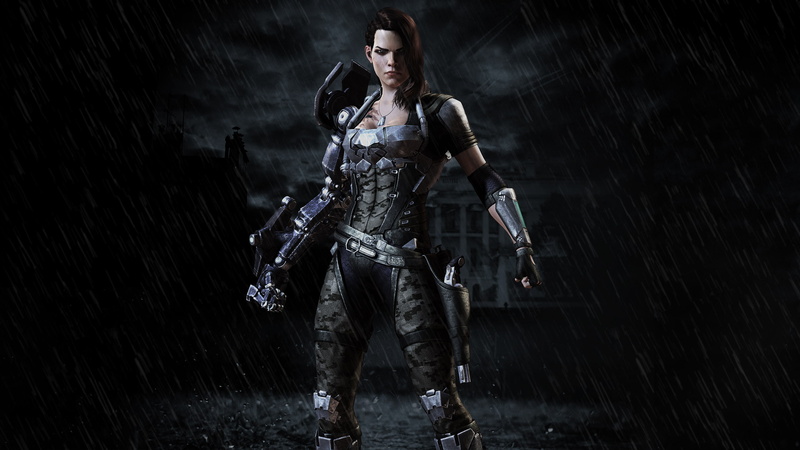 holding, sign, beautiful woman, portrait, full length, serious, gun, weapon, Bombshell, young adult, government, rain, clothing, black background, women